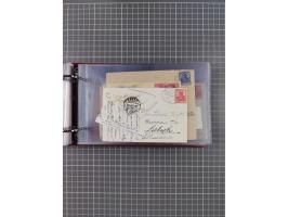 1891/1935 (ca.), umfangreiche Sammlung “DSP LINIE HAMBURG-SÜDAMERIKA I-LV” mit ca. 470 Briefen, Karten und GSK sowie wenigen 