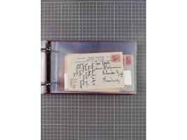 1891/1935 (ca.), umfangreiche Sammlung “DSP LINIE HAMBURG-SÜDAMERIKA I-LV” mit ca. 470 Briefen, Karten und GSK sowie wenigen 