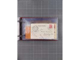 1891/1935 (ca.), umfangreiche Sammlung “DSP LINIE HAMBURG-SÜDAMERIKA I-LV” mit ca. 470 Briefen, Karten und GSK sowie wenigen 