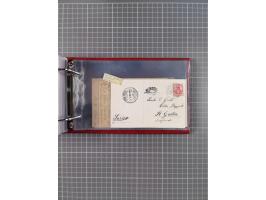 1891/1935 (ca.), umfangreiche Sammlung “DSP LINIE HAMBURG-SÜDAMERIKA I-LV” mit ca. 470 Briefen, Karten und GSK sowie wenigen 