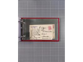 1891/1935 (ca.), umfangreiche Sammlung “DSP LINIE HAMBURG-SÜDAMERIKA I-LV” mit ca. 470 Briefen, Karten und GSK sowie wenigen 