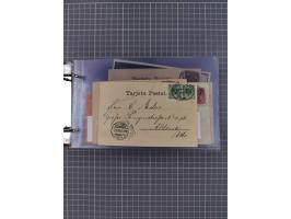 1891/1935 (ca.), umfangreiche Sammlung “DSP LINIE HAMBURG-SÜDAMERIKA I-LV” mit ca. 470 Briefen, Karten und GSK sowie wenigen 