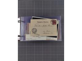 1891/1935 (ca.), umfangreiche Sammlung “DSP LINIE HAMBURG-SÜDAMERIKA I-LV” mit ca. 470 Briefen, Karten und GSK sowie wenigen 