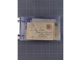 1891/1935 (ca.), umfangreiche Sammlung “DSP LINIE HAMBURG-SÜDAMERIKA I-LV” mit ca. 470 Briefen, Karten und GSK sowie wenigen 