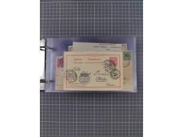 1891/1935 (ca.), umfangreiche Sammlung “DSP LINIE HAMBURG-SÜDAMERIKA I-LV” mit ca. 470 Briefen, Karten und GSK sowie wenigen 