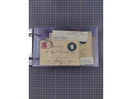 1891/1935 (ca.), umfangreiche Sammlung “DSP LINIE HAMBURG-SÜDAMERIKA I-LV” mit ca. 470 Briefen, Karten und GSK sowie wenigen 