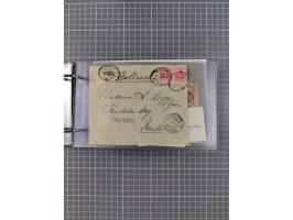 1891/1935 (ca.), umfangreiche Sammlung “DSP LINIE HAMBURG-SÜDAMERIKA I-LV” mit ca. 470 Briefen, Karten und GSK sowie wenigen 