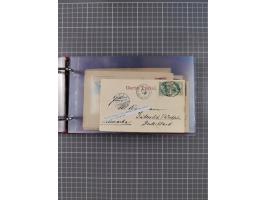 1891/1935 (ca.), umfangreiche Sammlung “DSP LINIE HAMBURG-SÜDAMERIKA I-LV” mit ca. 470 Briefen, Karten und GSK sowie wenigen 