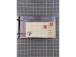 1891/1935 (ca.), umfangreiche Sammlung “DSP LINIE HAMBURG-SÜDAMERIKA I-LV” mit ca. 470 Briefen, Karten und GSK sowie wenigen 