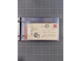 1891/1935 (ca.), umfangreiche Sammlung “DSP LINIE HAMBURG-SÜDAMERIKA I-LV” mit ca. 470 Briefen, Karten und GSK sowie wenigen 