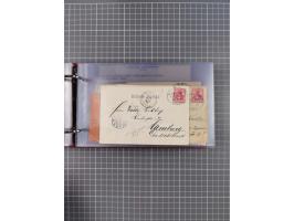 1891/1935 (ca.), umfangreiche Sammlung “DSP LINIE HAMBURG-SÜDAMERIKA I-LV” mit ca. 470 Briefen, Karten und GSK sowie wenigen 