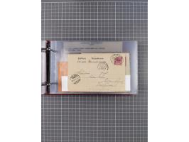 1891/1935 (ca.), umfangreiche Sammlung “DSP LINIE HAMBURG-SÜDAMERIKA I-LV” mit ca. 470 Briefen, Karten und GSK sowie wenigen 