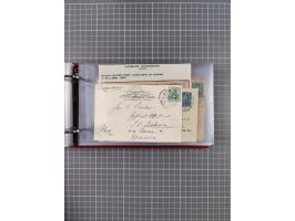 1891/1935 (ca.), umfangreiche Sammlung “DSP LINIE HAMBURG-SÜDAMERIKA I-LV” mit ca. 470 Briefen, Karten und GSK sowie wenigen 