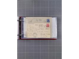 1891/1935 (ca.), umfangreiche Sammlung “DSP LINIE HAMBURG-SÜDAMERIKA I-LV” mit ca. 470 Briefen, Karten und GSK sowie wenigen 