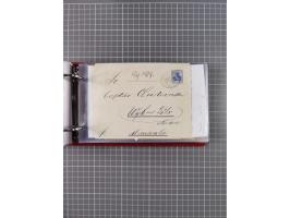 1891/1935 (ca.), umfangreiche Sammlung “DSP LINIE HAMBURG-SÜDAMERIKA I-LV” mit ca. 470 Briefen, Karten und GSK sowie wenigen 