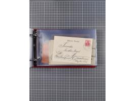 1891/1935 (ca.), umfangreiche Sammlung “DSP LINIE HAMBURG-SÜDAMERIKA I-LV” mit ca. 470 Briefen, Karten und GSK sowie wenigen 