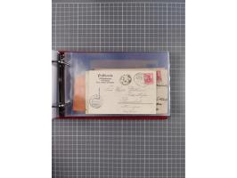 1891/1935 (ca.), umfangreiche Sammlung “DSP LINIE HAMBURG-SÜDAMERIKA I-LV” mit ca. 470 Briefen, Karten und GSK sowie wenigen 