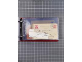 1891/1935 (ca.), umfangreiche Sammlung “DSP LINIE HAMBURG-SÜDAMERIKA I-LV” mit ca. 470 Briefen, Karten und GSK sowie wenigen 