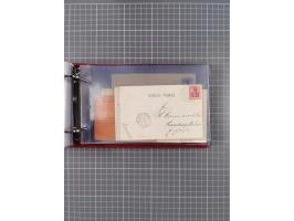 1891/1935 (ca.), umfangreiche Sammlung “DSP LINIE HAMBURG-SÜDAMERIKA I-LV” mit ca. 470 Briefen, Karten und GSK sowie wenigen 