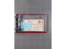 1891/1935 (ca.), umfangreiche Sammlung “DSP LINIE HAMBURG-SÜDAMERIKA I-LV” mit ca. 470 Briefen, Karten und GSK sowie wenigen 