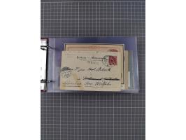 1891/1935 (ca.), umfangreiche Sammlung “DSP LINIE HAMBURG-SÜDAMERIKA I-LV” mit ca. 470 Briefen, Karten und GSK sowie wenigen 