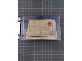 1891/1935 (ca.), umfangreiche Sammlung “DSP LINIE HAMBURG-SÜDAMERIKA I-LV” mit ca. 470 Briefen, Karten und GSK sowie wenigen 