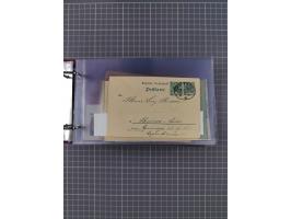 1891/1935 (ca.), umfangreiche Sammlung “DSP LINIE HAMBURG-SÜDAMERIKA I-LV” mit ca. 470 Briefen, Karten und GSK sowie wenigen 