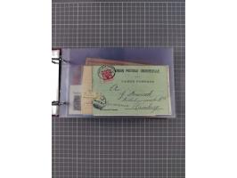 1891/1935 (ca.), umfangreiche Sammlung “DSP LINIE HAMBURG-SÜDAMERIKA I-LV” mit ca. 470 Briefen, Karten und GSK sowie wenigen 