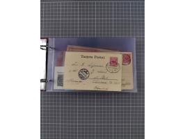 1891/1935 (ca.), umfangreiche Sammlung “DSP LINIE HAMBURG-SÜDAMERIKA I-LV” mit ca. 470 Briefen, Karten und GSK sowie wenigen 