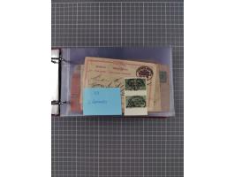 1891/1935 (ca.), umfangreiche Sammlung “DSP LINIE HAMBURG-SÜDAMERIKA I-LV” mit ca. 470 Briefen, Karten und GSK sowie wenigen 