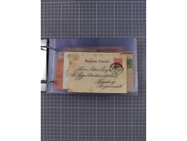 1891/1935 (ca.), umfangreiche Sammlung “DSP LINIE HAMBURG-SÜDAMERIKA I-LV” mit ca. 470 Briefen, Karten und GSK sowie wenigen 