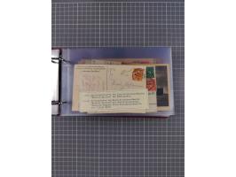 1891/1935 (ca.), umfangreiche Sammlung “DSP LINIE HAMBURG-SÜDAMERIKA I-LV” mit ca. 470 Briefen, Karten und GSK sowie wenigen 