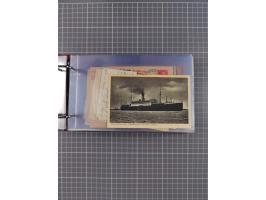 1891/1935 (ca.), umfangreiche Sammlung “DSP LINIE HAMBURG-SÜDAMERIKA I-LV” mit ca. 470 Briefen, Karten und GSK sowie wenigen 