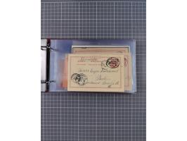 1891/1935 (ca.), umfangreiche Sammlung “DSP LINIE HAMBURG-SÜDAMERIKA I-LV” mit ca. 470 Briefen, Karten und GSK sowie wenigen 