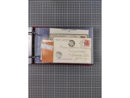 1891/1935 (ca.), umfangreiche Sammlung “DSP LINIE HAMBURG-SÜDAMERIKA I-LV” mit ca. 470 Briefen, Karten und GSK sowie wenigen 