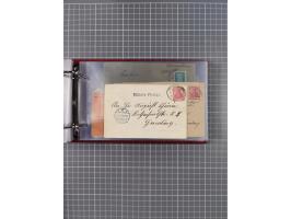 1891/1935 (ca.), umfangreiche Sammlung “DSP LINIE HAMBURG-SÜDAMERIKA I-LV” mit ca. 470 Briefen, Karten und GSK sowie wenigen 