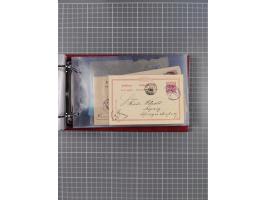 1891/1935 (ca.), umfangreiche Sammlung “DSP LINIE HAMBURG-SÜDAMERIKA I-LV” mit ca. 470 Briefen, Karten und GSK sowie wenigen 