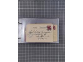 1891/1935 (ca.), umfangreiche Sammlung “DSP LINIE HAMBURG-SÜDAMERIKA I-LV” mit ca. 470 Briefen, Karten und GSK sowie wenigen 