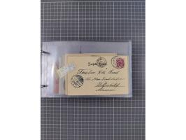 1891/1935 (ca.), umfangreiche Sammlung “DSP LINIE HAMBURG-SÜDAMERIKA I-LV” mit ca. 470 Briefen, Karten und GSK sowie wenigen 