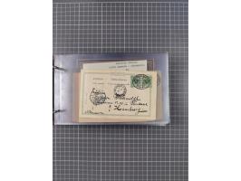 1891/1935 (ca.), umfangreiche Sammlung “DSP LINIE HAMBURG-SÜDAMERIKA I-LV” mit ca. 470 Briefen, Karten und GSK sowie wenigen 