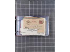 1891/1935 (ca.), umfangreiche Sammlung “DSP LINIE HAMBURG-SÜDAMERIKA I-LV” mit ca. 470 Briefen, Karten und GSK sowie wenigen 