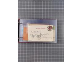 1891/1935 (ca.), umfangreiche Sammlung “DSP LINIE HAMBURG-SÜDAMERIKA I-LV” mit ca. 470 Briefen, Karten und GSK sowie wenigen 