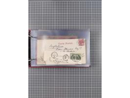 1891/1935 (ca.), umfangreiche Sammlung “DSP LINIE HAMBURG-SÜDAMERIKA I-LV” mit ca. 470 Briefen, Karten und GSK sowie wenigen 