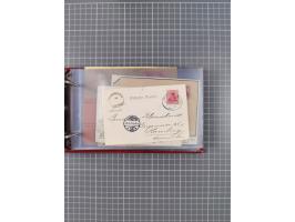 1891/1935 (ca.), umfangreiche Sammlung “DSP LINIE HAMBURG-SÜDAMERIKA I-LV” mit ca. 470 Briefen, Karten und GSK sowie wenigen 