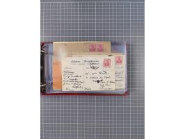 1891/1935 (ca.), umfangreiche Sammlung “DSP LINIE HAMBURG-SÜDAMERIKA I-LV” mit ca. 470 Briefen, Karten und GSK sowie wenigen 