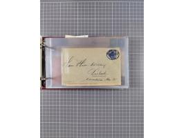 1891/1935 (ca.), umfangreiche Sammlung “DSP LINIE HAMBURG-SÜDAMERIKA I-LV” mit ca. 470 Briefen, Karten und GSK sowie wenigen 