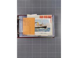 1891/1935 (ca.), umfangreiche Sammlung “DSP LINIE HAMBURG-SÜDAMERIKA I-LV” mit ca. 470 Briefen, Karten und GSK sowie wenigen 