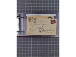 1891/1935 (ca.), umfangreiche Sammlung “DSP LINIE HAMBURG-SÜDAMERIKA I-LV” mit ca. 470 Briefen, Karten und GSK sowie wenigen 