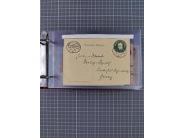 1891/1935 (ca.), umfangreiche Sammlung “DSP LINIE HAMBURG-SÜDAMERIKA I-LV” mit ca. 470 Briefen, Karten und GSK sowie wenigen 