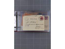 1891/1935 (ca.), umfangreiche Sammlung “DSP LINIE HAMBURG-SÜDAMERIKA I-LV” mit ca. 470 Briefen, Karten und GSK sowie wenigen 